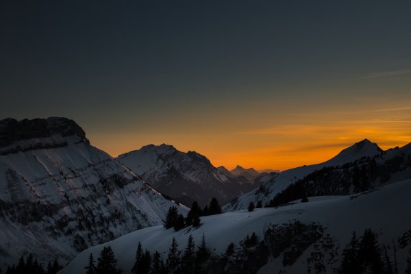 plateau-des-glieres-coucher-de-soleil